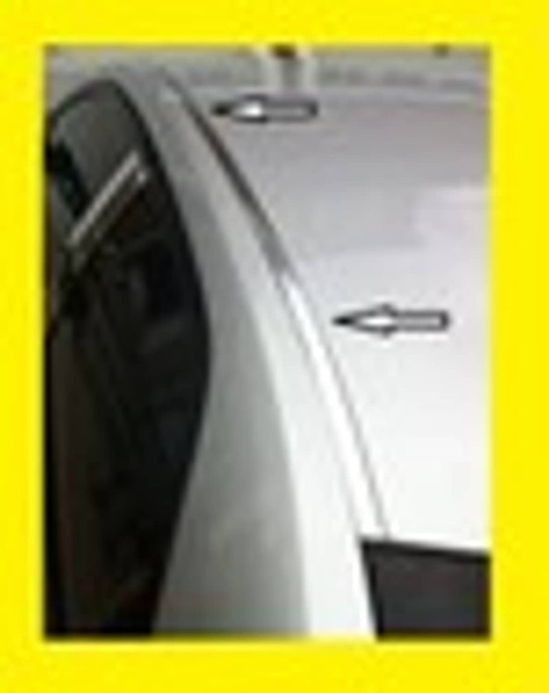 DURAFORCE Chrome Roof Top Channel Trim Molding Kit for Nissan Sentra 2000-2006