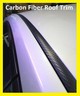 BlackCarbon Fiber Roof Trim Molding Kit For Toyota Camry 2012 2017