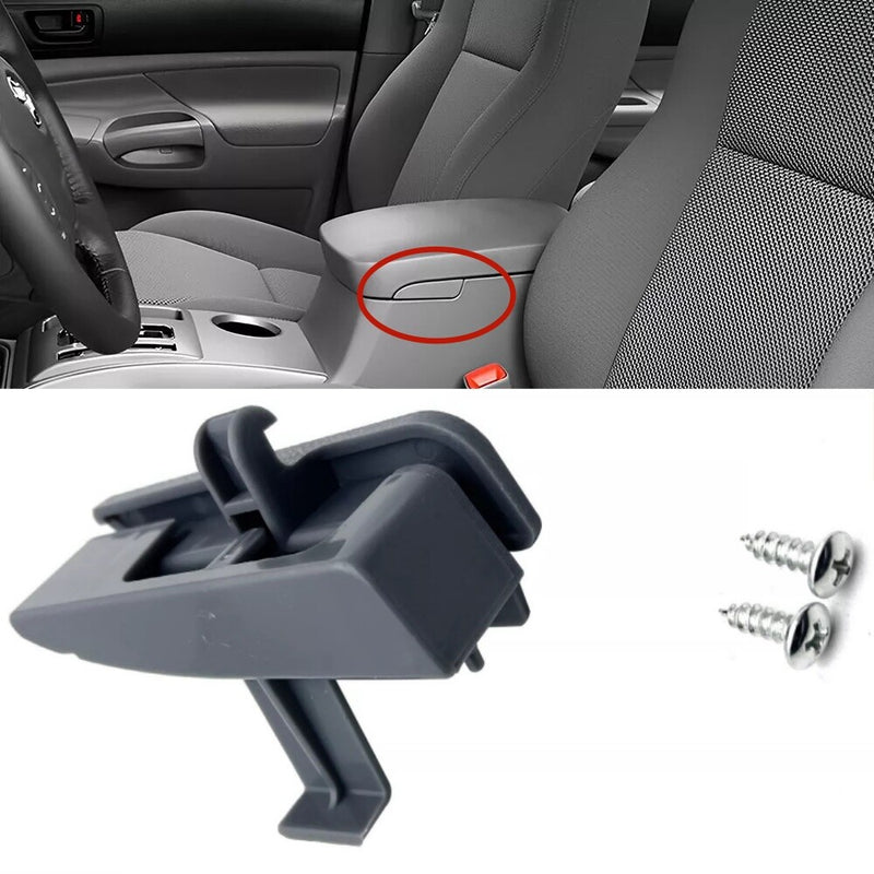DURAFORCE New Gray Center Console Latch Latches Lid Lock For 2005-2012 Toyota Tacoma US