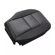 DURAFORCE For 2008-2014 Mercedes Benz C300 350 Driver Bottom Leather Seat Cover Black