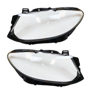 DURAFORCE For Mercedes Benz W166 GLE350 GLE450 2016-2019 Headlight Lens Covers Clear