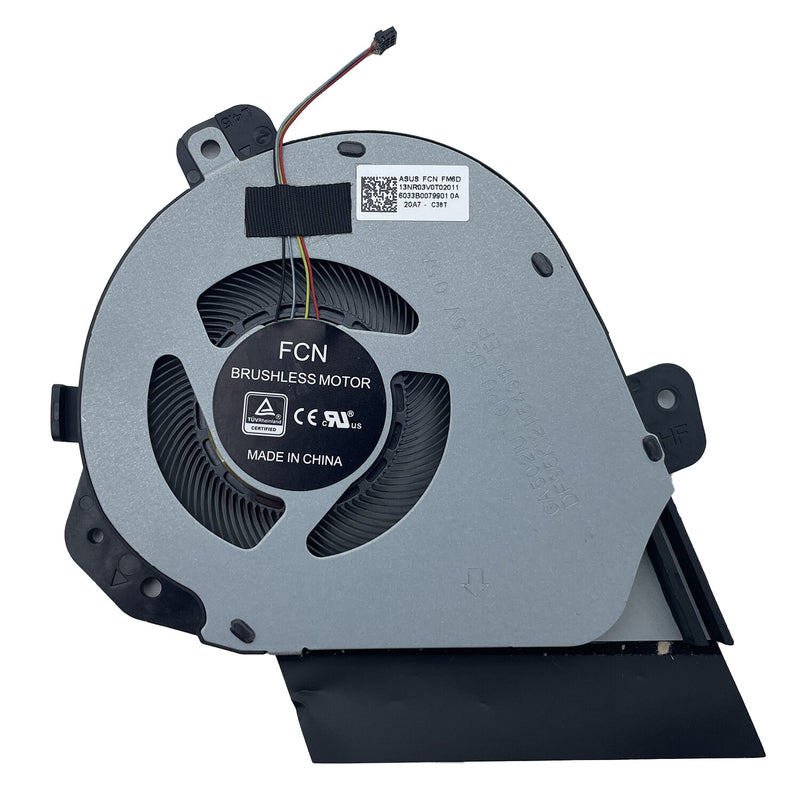 DURAFORCE For Asus ROG Zephyrus GA502IU GA502IV GU502DU GA502D GA502DU CPU+GPU Cooling Fan