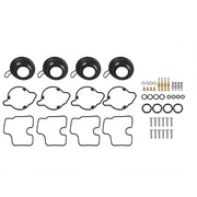 DURAFORCE Fit For Honda CBR600F4 1999-2000 Carburetor Repair Kit Plunger Diaphragm Part x4