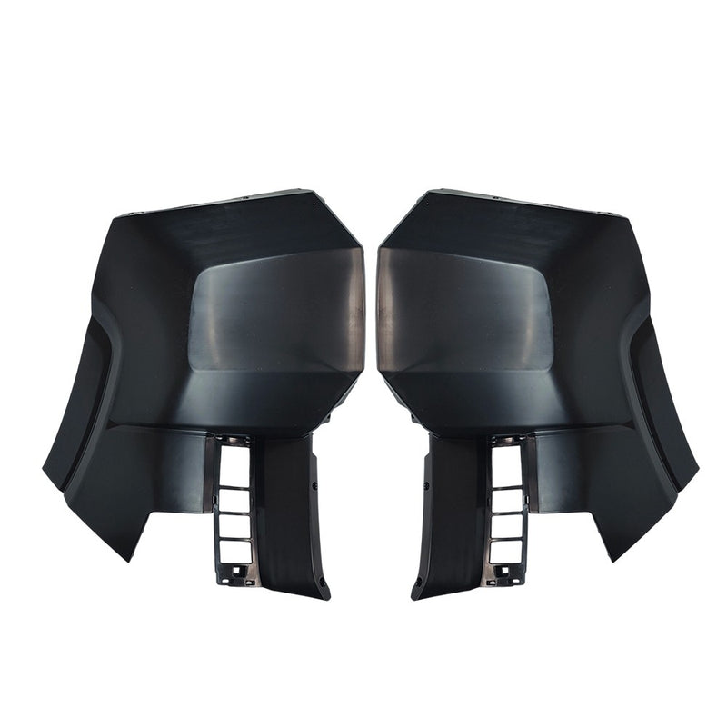 DURAFORCE 2x For Toyota Tundra 2022-24 Front Bumper End Caps Panel Covers W/O Sensor Hole