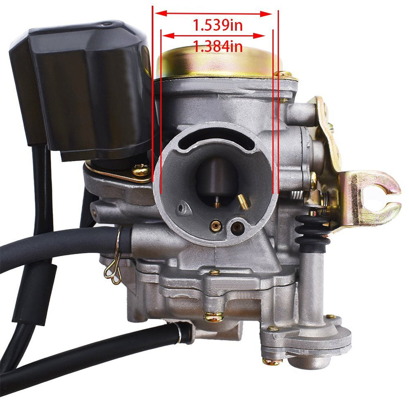 DURAFORCE GY6 50cc 100cc Big Bore Carburetor Fit For 139QMB 139QMA Scooter Moped ATV 19mm