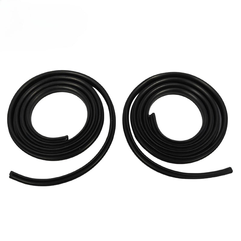 DURAFORCE 2pcs LH+RH Door Seal Rubber For BMW 318is 1998 Base Coupe 2-Door