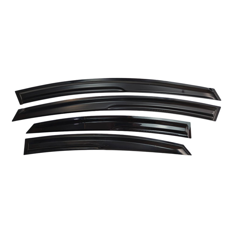 DURAFORCE New M Style Window Visors Rain Guards Deflector For 2011-2014 Hyundai Sonata