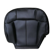 DURAFORCE For 1999 2000 - 2002 Chevy Silverado Driver Bottom Leather Seat-Cover dark Gray