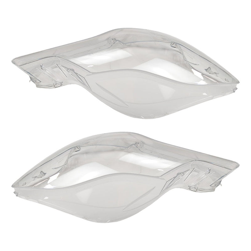 DURAFORCE A Pair Front Side Headlight Lens Cover For 2014- 2017 Maserati Quattroporte