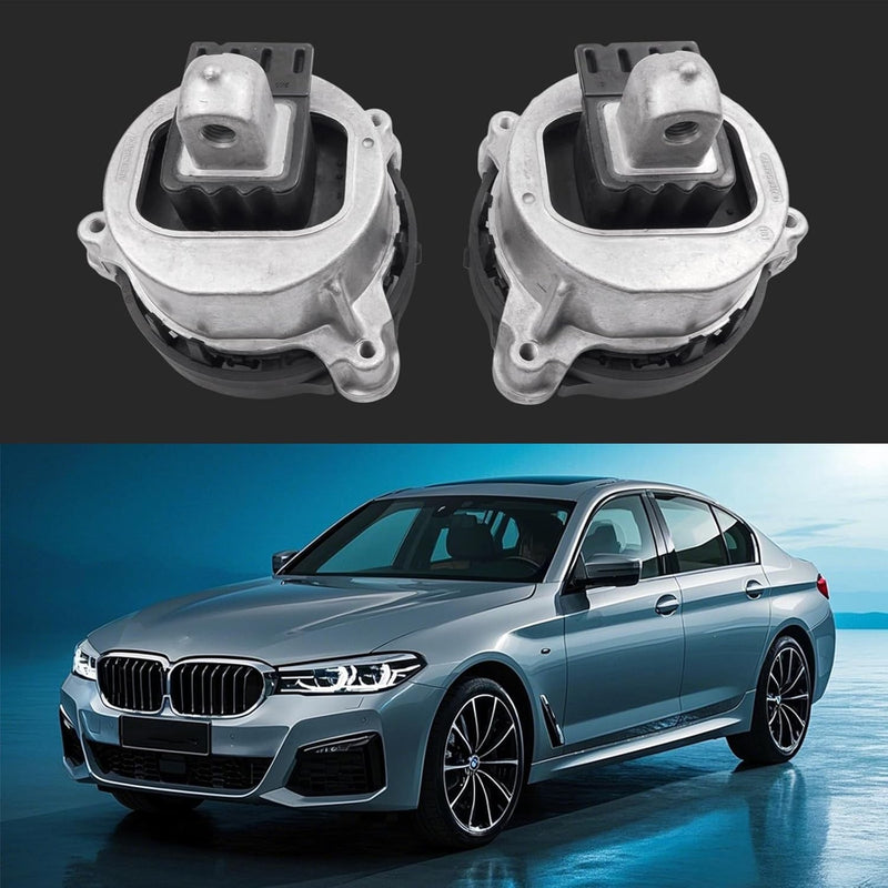DURAFORCE Motor Mount Engine Support Left and Right 22116860495 For BMW 530Li xDrive X3 X4