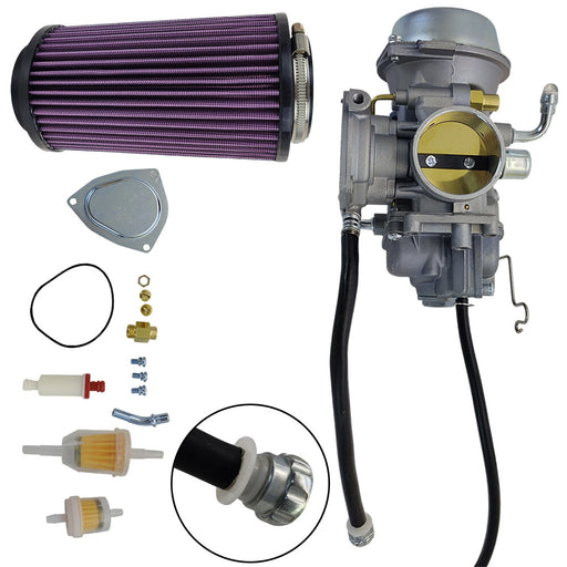 DURAFORCE Carburetor w/ Air Filter For Polaris Scrambler 500 2003 4X4 2001-2005 2010-2012