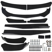 DURAFORCE Front Bumper Lip Spoiler Splitter Body Kit Blk For HONDA ACCORD Coupe Sedan Car