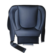 DURAFORCE Passenger Bottom Leather Seat Cover For 2004 2005 Dodge Ram 1500 2500 Dark Gray