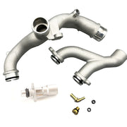 DURAFORCE Fit For Jaguar Land Rover 3.0L 5.0L Oil cool Upgraded Metal Coolant Outlet Pipes