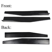 DURAFORCE Front Bumper Lip Spoiler Splitter Body Kit Blk For HONDA ACCORD Coupe Sedan Car