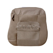 DURAFORCE New For 2001-03 Ford F150 XLT Driver Bottom Cloth Seat Cover Med Parchment Tan