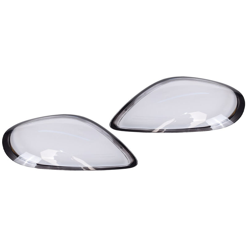 DURAFORCE For 2014-2016 Porsche Boxster Cayman 981 Headlight Lens Cover Shell Left + Right