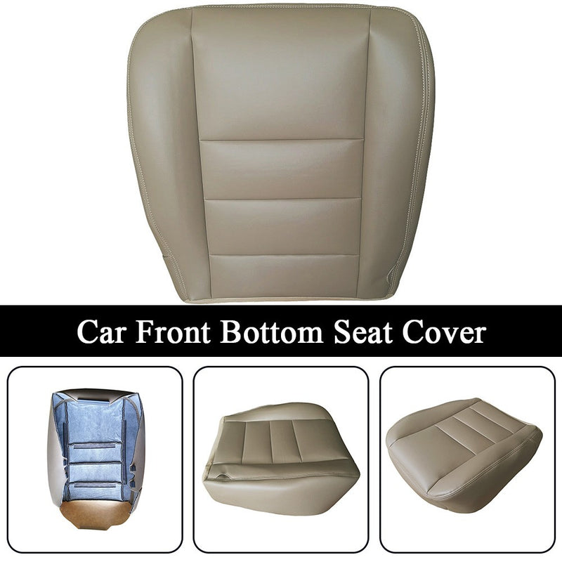 DURAFORCE For 2002 2003 - 2007 Ford F250 F350 F450 Lariat Driver Bottom Leather Seat Cover