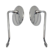 DURAFORCE Motorcycle Rear View Mirrors Z50J1/JZ ST50 ST70 CL70 CT90 For Honda M8 Chrome US