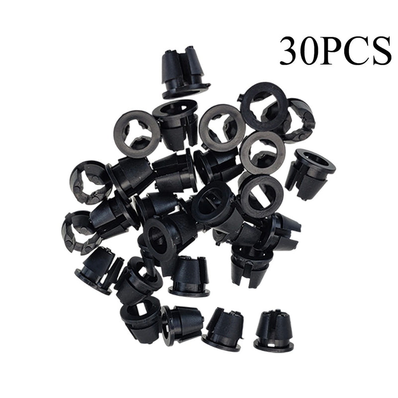 DURAFORCE 30x Grille & Side Market Light Grommet Retainer Clip For Toyota Screw Grommet