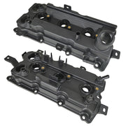 DURAFORCE 2PCS LH & RH Valve Cover Set w/ Gasket & Bolts & Cap For 2011-2012 Infiniti G25