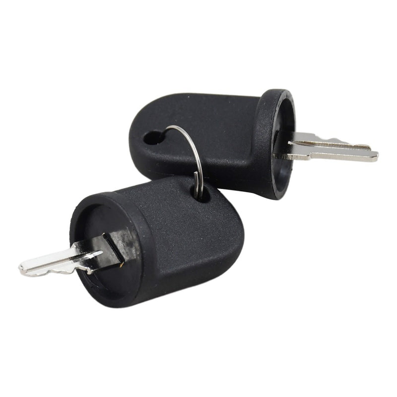 DURAFORCE 2PCS Ignition Switch Keys Compatible with EZGO RXV G&E #611282 605946 606993
