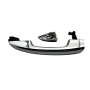 DURAFORCE Front Driver Side Outside Door Handle w/ KeyholeSet For Hyundai Sonata 2015-2019