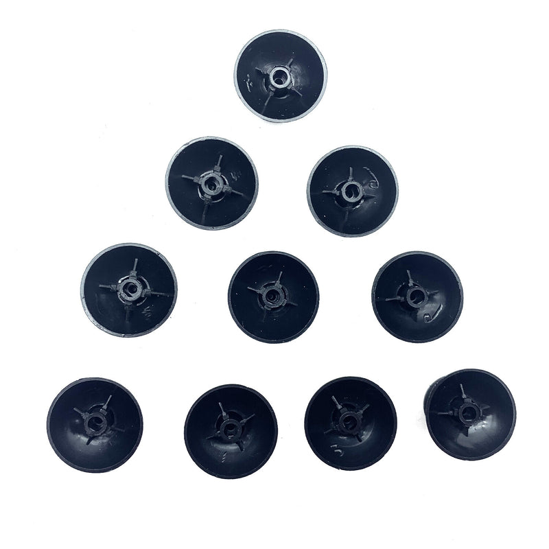 DURAFORCE New 10 Pcs Black Analog Game Thumb Sticks For Microsoft Xbox 360 Controller USA