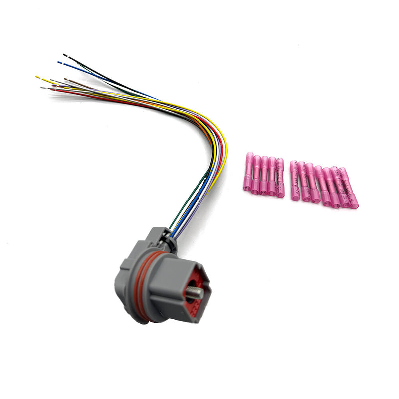 DURAFORCE 12 Wire Harness Pigtail Repair Kit for Ford 5R55W 5R55S Transmission 2003 2015