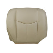 DURAFORCE Driver&Passenger Side Leather Seat Cover Tan For 2003-2006 Chevy Tahoe GMC Yukon