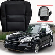 DURAFORCE Fit For 2007 2008 2009 - 2011 Honda CR-V DRIVER Bottom Leather Seat Cover Black