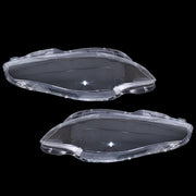 DURAFORCE Pair Front Headlamp Headlight Lens Cover Shell Clear For Jaguar XJ XJL 2010-2019