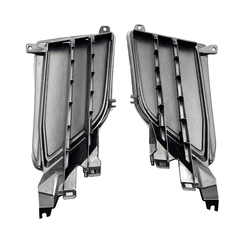DURAFORCE 2Pcs Left & Right Front Air Shutter Active Grille For 2016-20 21 Tesla Model S
