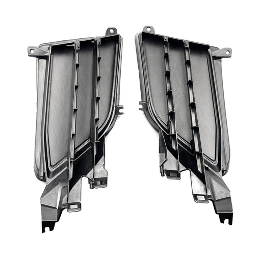 DURAFORCE 2Pcs Left & Right Front Air Shutter Active Grille For 2016-20 21 Tesla Model S