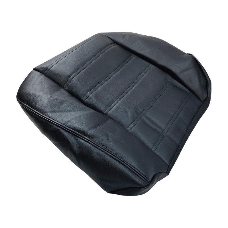 DURAFORCE Front Leather Seat Cover Black For 2003 2004 2005 2006 2007 Hummer H2 SUV SUT