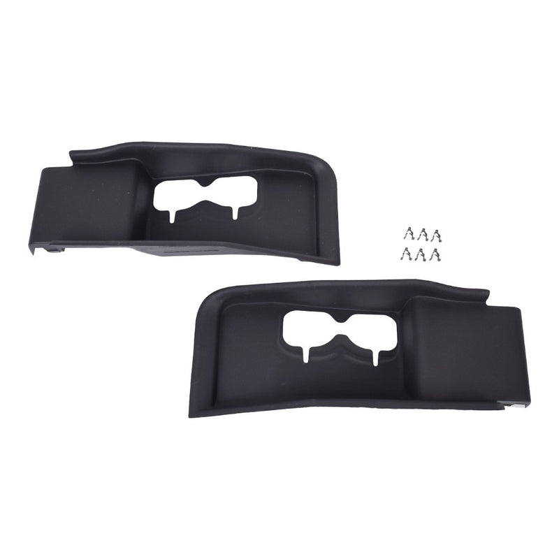 Front LH RH Plastic Tow Hook Bezel 2Pcs for Ford F 350 Super Duty 2022 Lariat