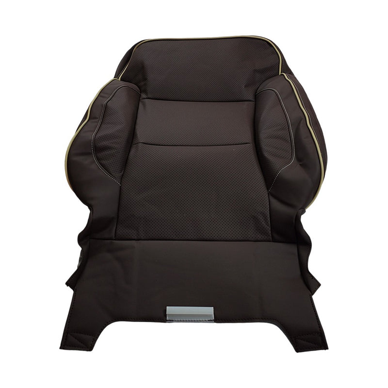DURAFORCE For 2015 2016-2019 Chevy Silverado High Country Driver Top Leather Seat Cover
