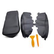 DURAFORCE For 2013-2018 Toyota Avalon Console Lid Armrest & Door Panel Cover Trim Black