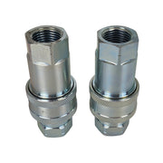 DURAFORCE 1/2" Ag Hydraulic Quick Connect Couplers Coupling Poppet For Pioneer Style 2Sets