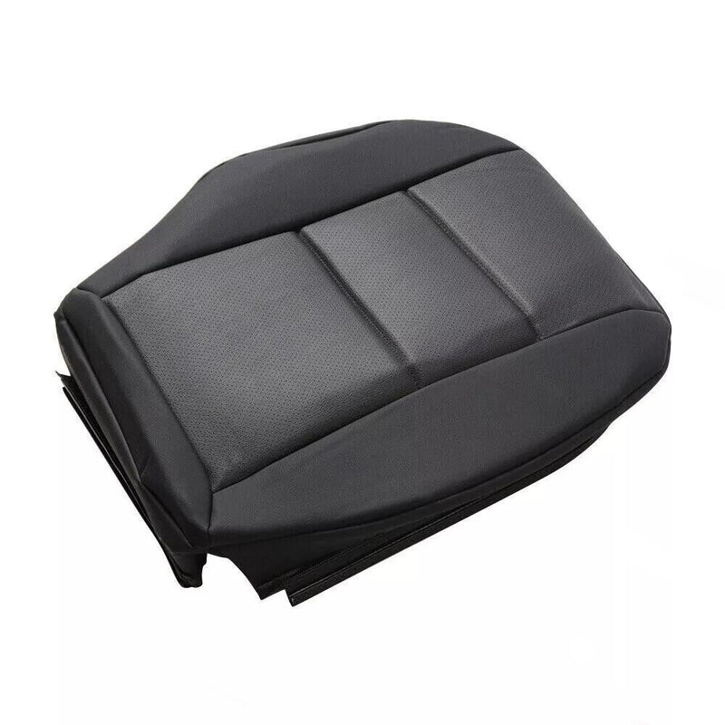 DURAFORCE 2008-2014 For Mercedes Benz C300 350 Driver Bottom Leather Seat Cover Black