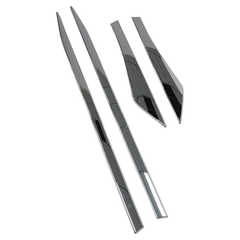 DURAFORCE For Nissan Rogue/X-Trail 2021-2025 Chrome Outside Body Side Molding Trim Cover