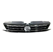 DURAFORCE FiIT 2015-2018 VW MK6 JETTA MESH HEX HONEYCOMB UPPER GRILLE GRILL W/CHROME TRIM