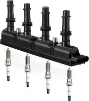 DURAFORCE UF669 Ignition Coil & Spark Plug For 11-20 Chevy Cruze Sonic Trax Buick Encore