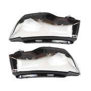 DURAFORCE A Pair LEFT+RIGHT Headlight Headlamp Lens Cover For Jeep Grand Cherokee 2014-19