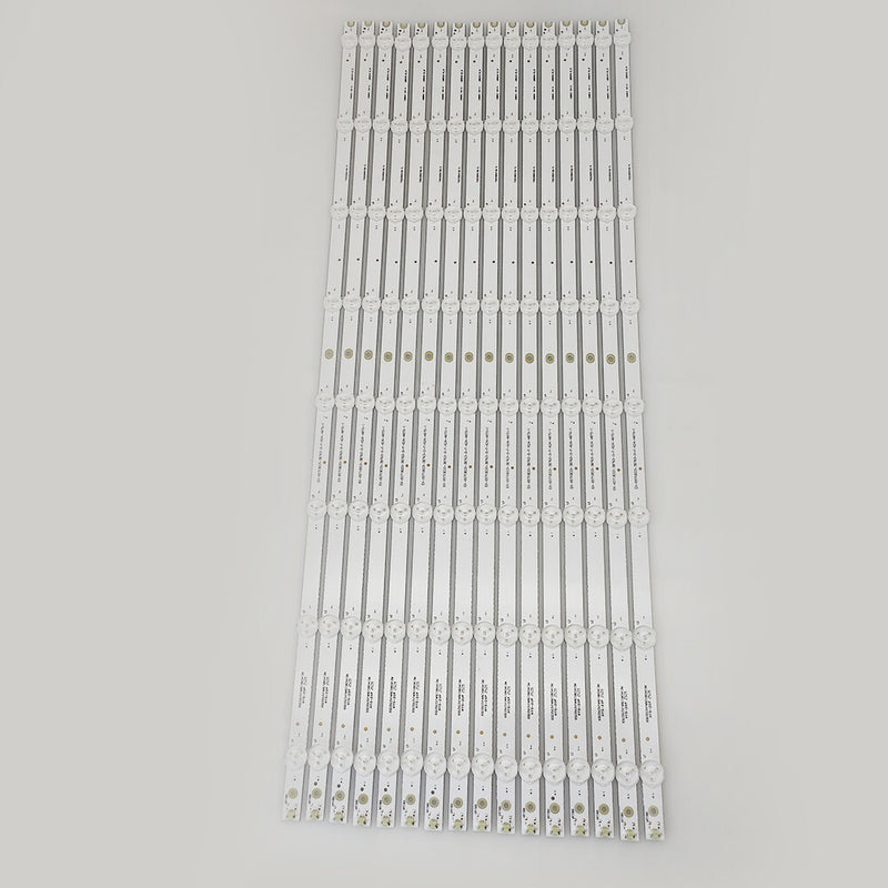 DURAFORCE 16pcs LB65018 LED Backlight Strips for Vizio D65U-D2 D65-D2 E65X-C2