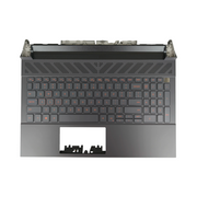 DURAFORCE New 00144H Palmrest Case Keyboard Red Backlit For Dell G15 5530 5531 5535 2023