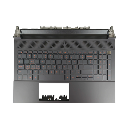 DURAFORCE New 00144H Palmrest Case Keyboard Red Backlit For Dell G15 5530 5531 5535 2023