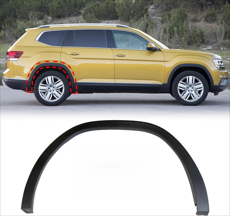 DURAFORCE For 2018 2019 2020 Volkswagen Atlas Fender Molding Trim Rear Right Fender Trim