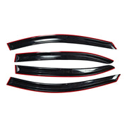 DURAFORCE M Style Window Visors Acrylic For 2014-2019 Mazda 3 Sedan Hatchback