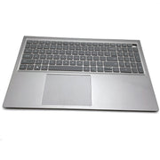 DURAFORCE For Dell Inspiron 15Pro 5510 5515 Palmrest Backlit Keyboard Touchpad 06P0TG Gray